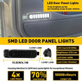 LED Door Courtesy Light for Chevy Silverado Suburban Tahoe Sierra Yukon (2007–2019)