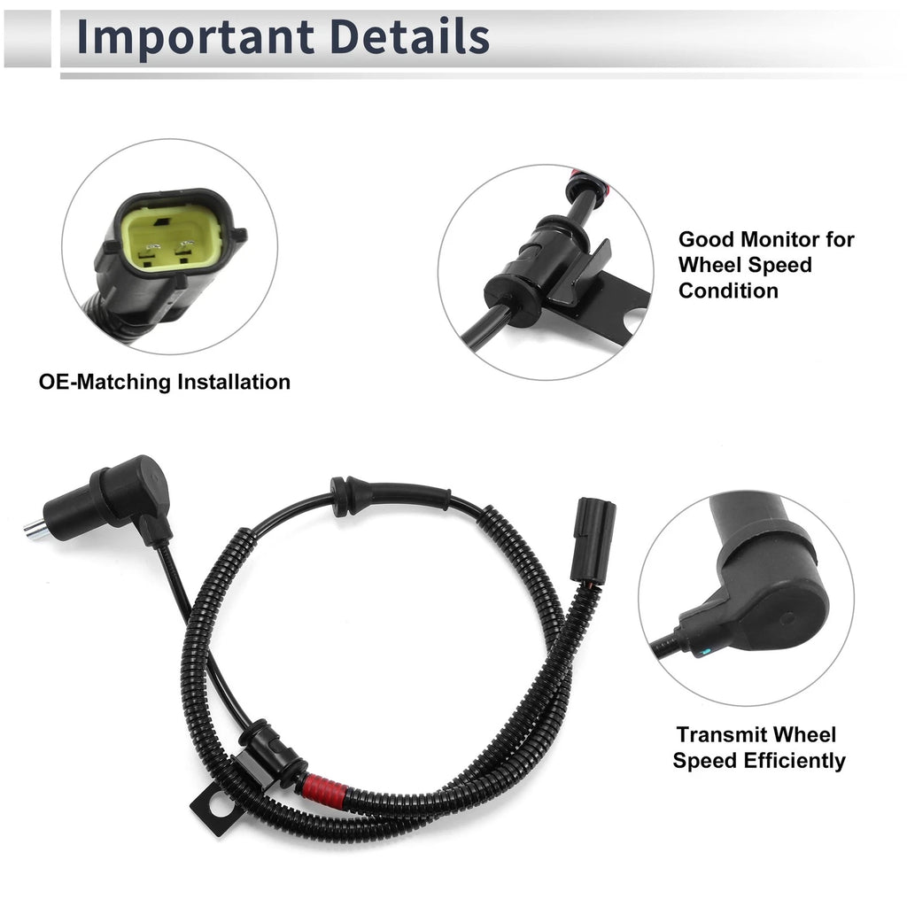 ABS Wheel Speed Sensor No. 956713E200 for Kia Sorento (2003–2006)