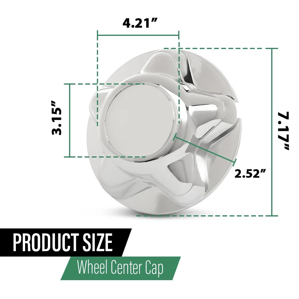 Set of 4 Wheel Center Cover Hub Caps for Ford F150 Expedition (1997–2003)