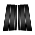 6pc Carbon Fiber Pillar Post Covers for 2002-2007 Saturn Vue - SRC1088