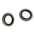 Set of 2 Oil Seals for Johnson Evinrude Outboard (321466, 0321466)