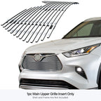 Upper Stainless Chrome Billet Grille Insert for Toyota Highlander (2020-2026)