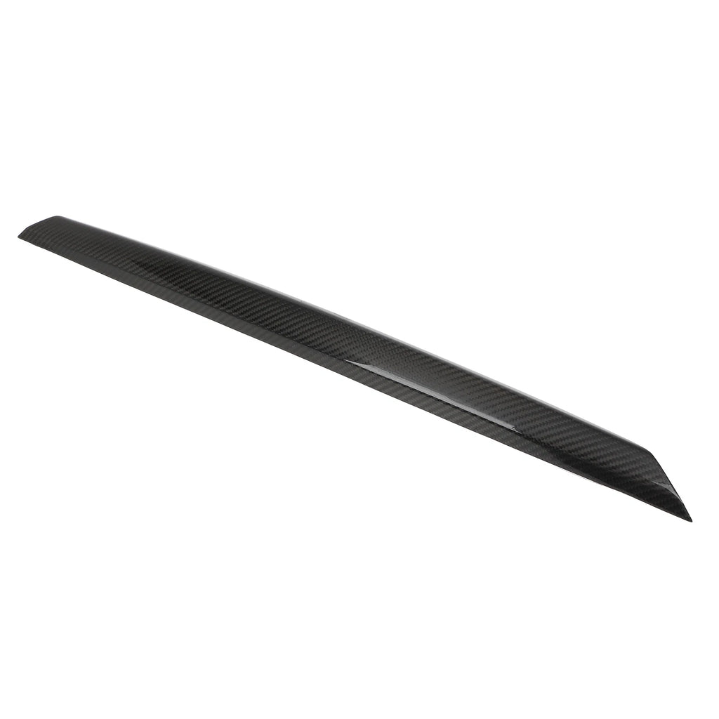 Carbon Fiber Upper & Lower Trunk Plate Trim Covers for Infiniti Q50 (2014–2017)