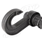 Plastic Seat Hook Hanger for Car - Black (Fits Most Vehicles)