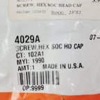Screw Hex Soc HD Cap 4029A for Harley-Davidson