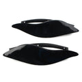 Black Adjustable Fairing Air Deflectors for Harley Batwing Street Glide