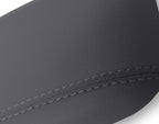 Leather Console Lid Armrest Cover for Ford Mustang (1987–1993) Gray