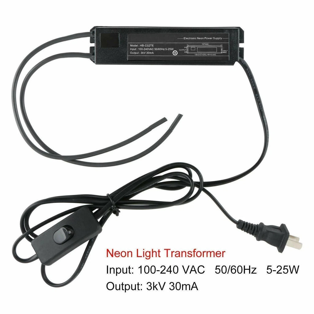 Neon Sign Transformer Power Supply for Electronic Neon Light (3KV)