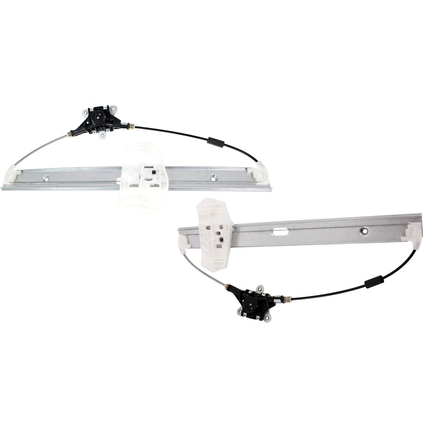 Set of 2 Manual Window Regulators for Jeep Wrangler (2007–2017) Front LH & RH