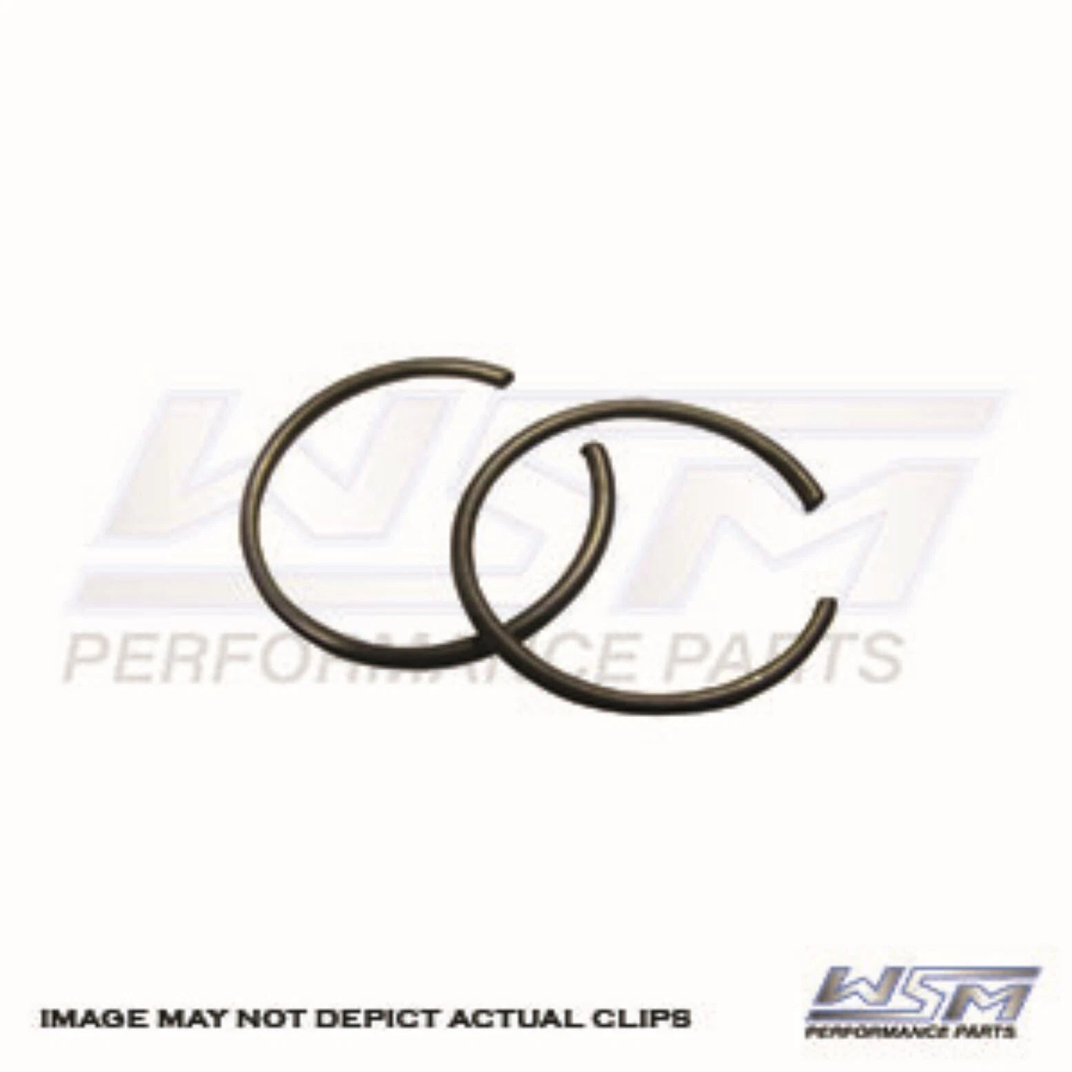 WSM Piston Clips for Honda, Husqvarna, Kawasaki, KTM, Yamaha (115, 225) 400-317