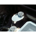 Polished Stainless Master Cylinder Cover w/Perforated Cap Cover for 2003-2007 H2