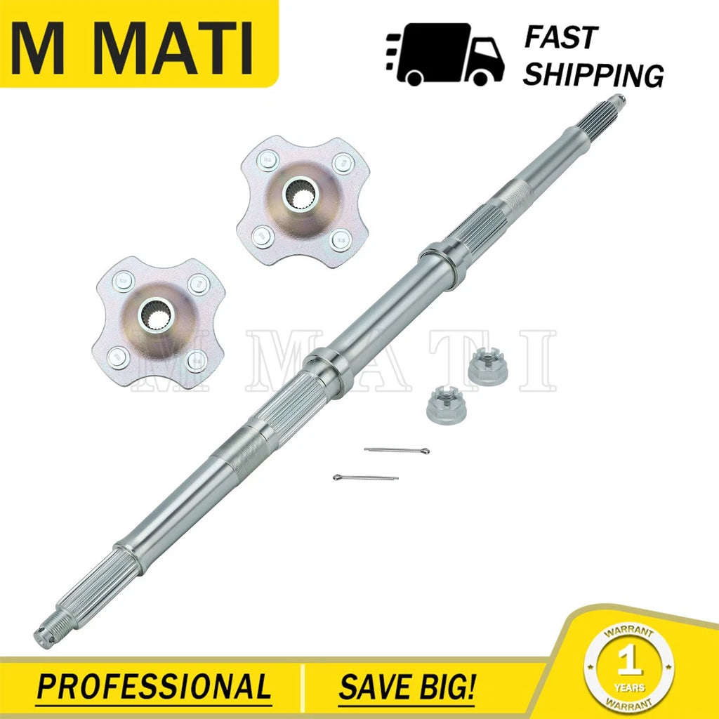 Rear Axle Shaft with Wheel Hub for Honda TRX300 Fourtrax (1993–2000)