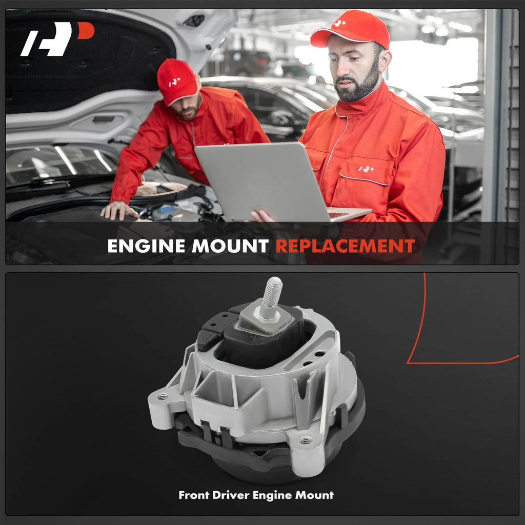 Front Driver Engine Mount for BMW 320i, 328d, 328i (2012-2018)
