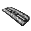 LED Grille for Ford F-150 (2015–2017) - Stainless Black Mesh with Rivets