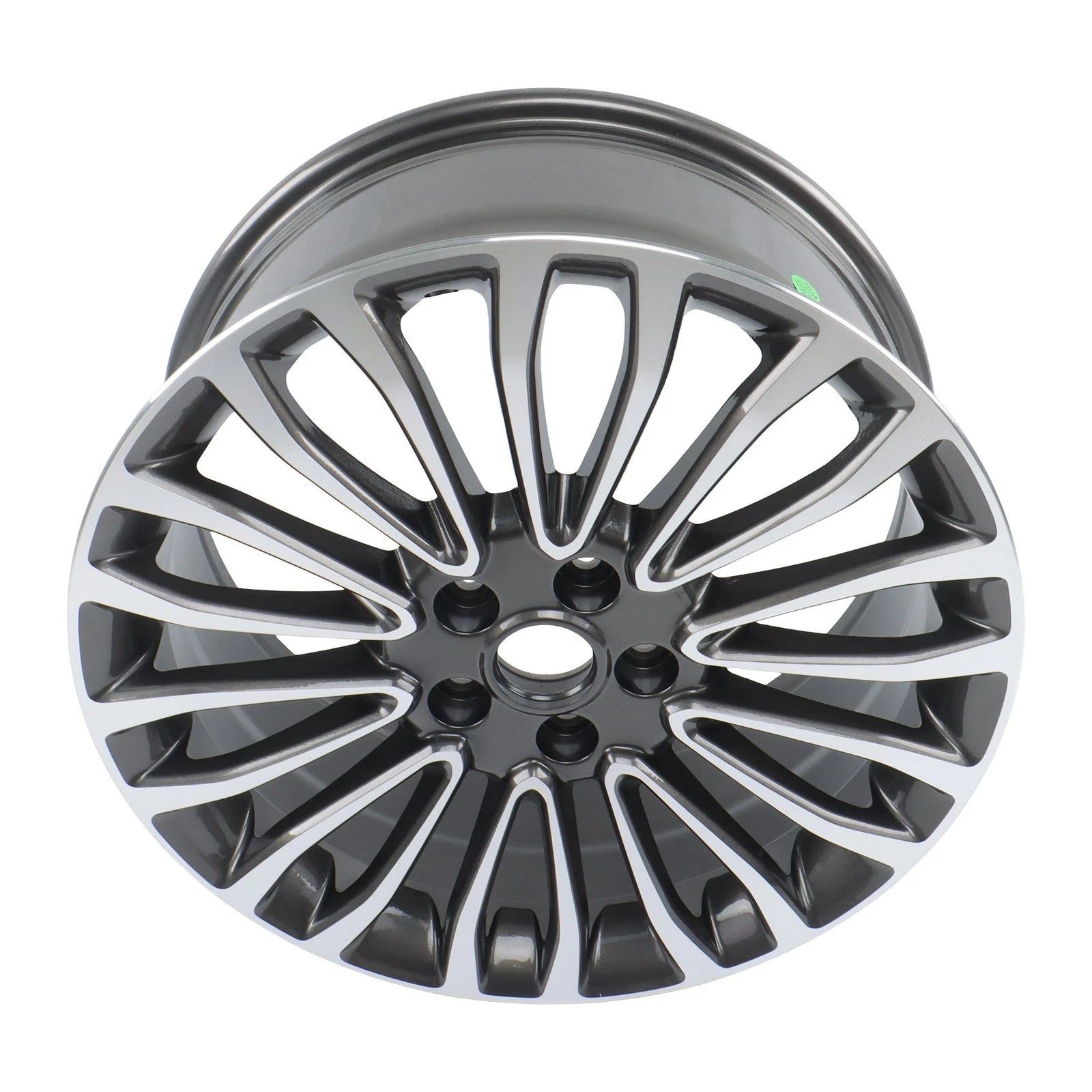 18" Wheel for Ford Fusion (2017–2018) Machined Charcoal Rim