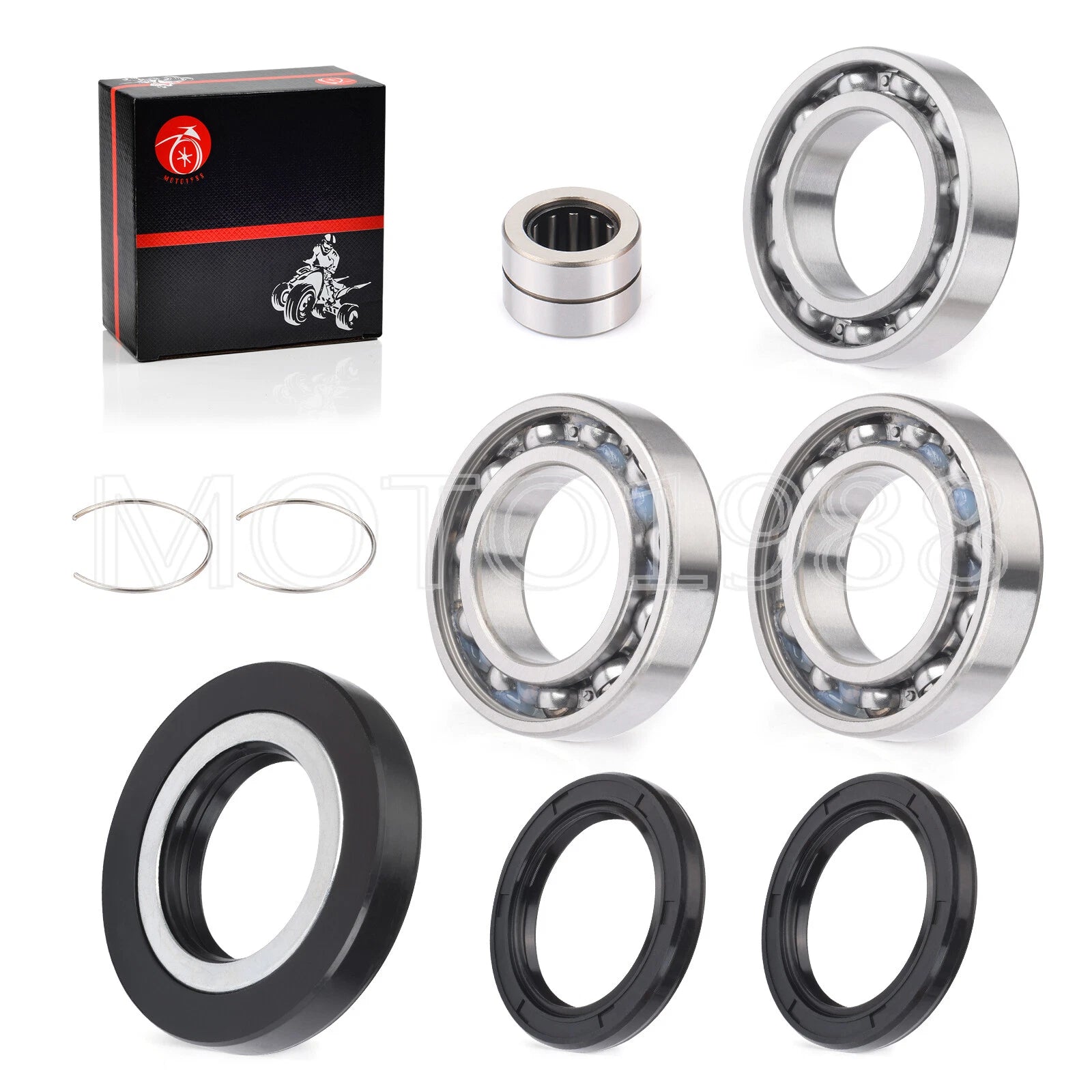 Rear Differential Bearing Seal Kit for Honda Rancher 420 4x4 AT EPS (2014–2024)