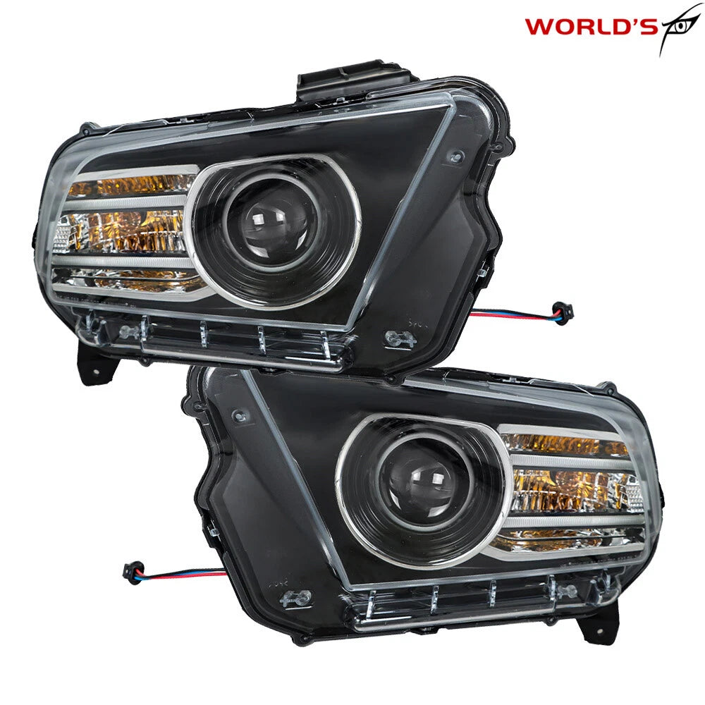 HID Xenon Headlight Kit with LED DRL for Ford Mustang (2013–2014)