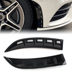 2X Front Bumper Vent Hood Fender for Benz CLA C118 (2020–Present) Black GZ