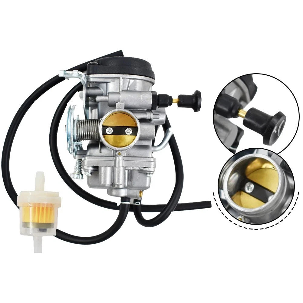 Replacement Carburetor for TW200 Trailway 2001–2017, YerfDog 150cc