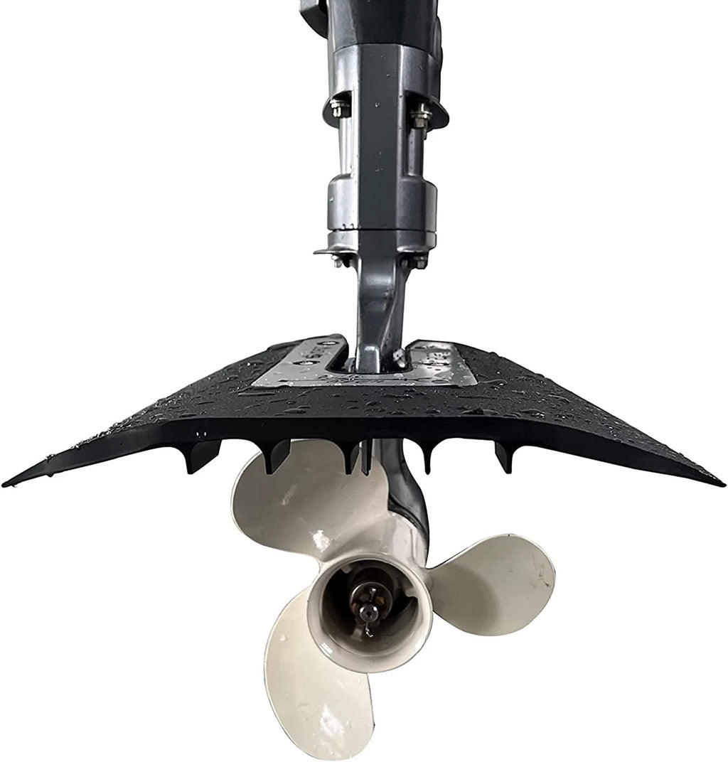Whale Tail Hydrofoil Stabilizer for Marine Outboard Motors (8-40 HP)
