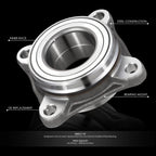 Front Left or Right Wheel Bearing for 4Runner Tacoma Fj Cruiser GX470 (2003–2022)
