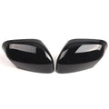 Pair Rear Mirror Cover Caps for Volvo XC70 XC90 (2007–2014) Gloss Black