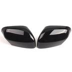 Pair Rear Mirror Cover Caps for Volvo XC70 XC90 (2007–2014) Gloss Black