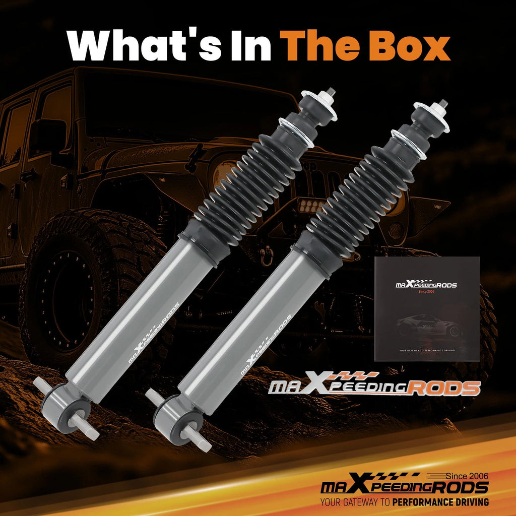Pair Lowering Front Shocks 2"-5" Drop for Chevy GMC (1999–2006)