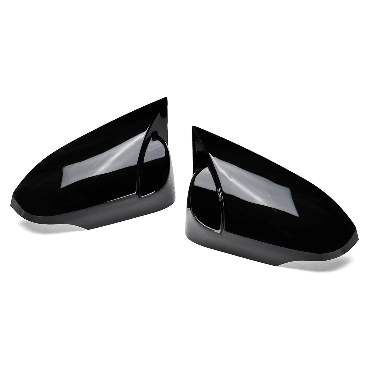 LH+RH Black Rear View Mirror Cap Cover for Toyota C-HR (2017–21)