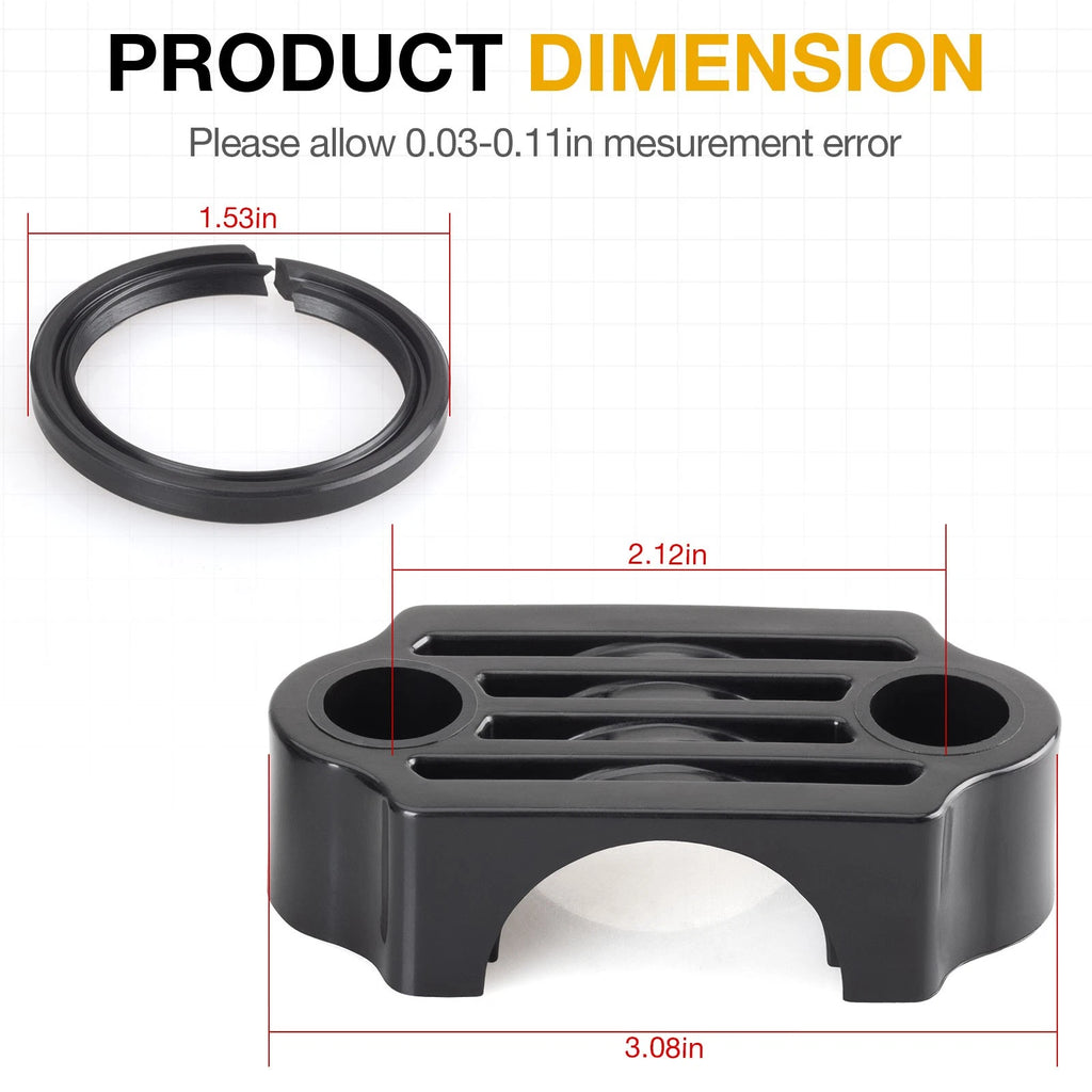Steering Stem Clamp Bushing for Yamaha YFZ450R (2014–2024)