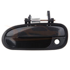 Set of 2 Black Exterior Door Handles for Honda Civic (1996–2000)