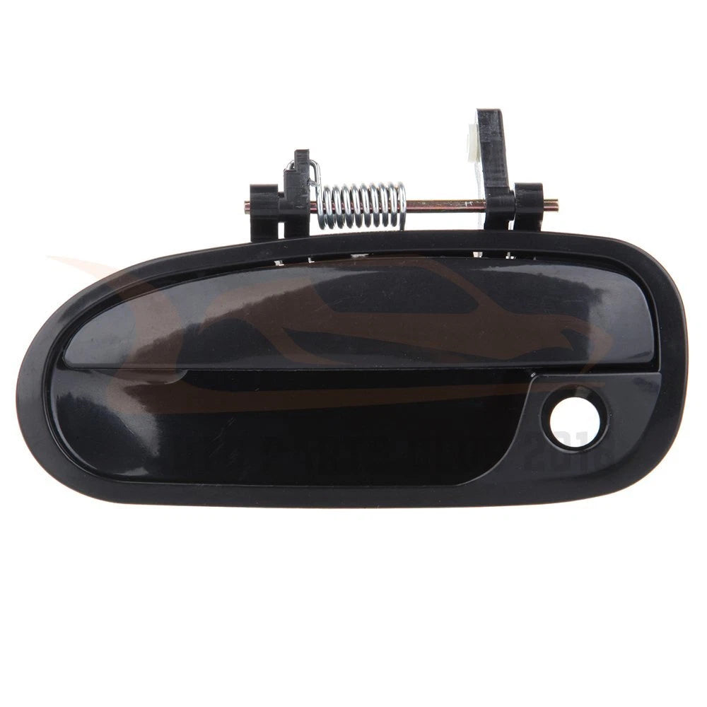 Set of 2 Black Exterior Door Handles for Honda Civic (1996–2000)