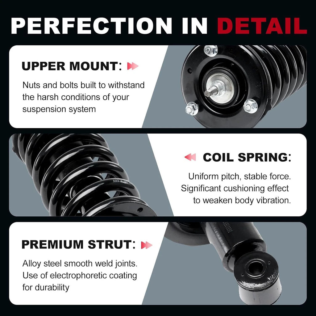 Front Pair Struts Shocks Assembly for Infiniti QX56 (2004-2010)