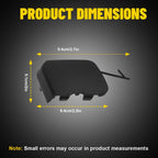 Front Bumper Towing Eye Cover Cap for Subaru BRZ (2013–2016) Black
