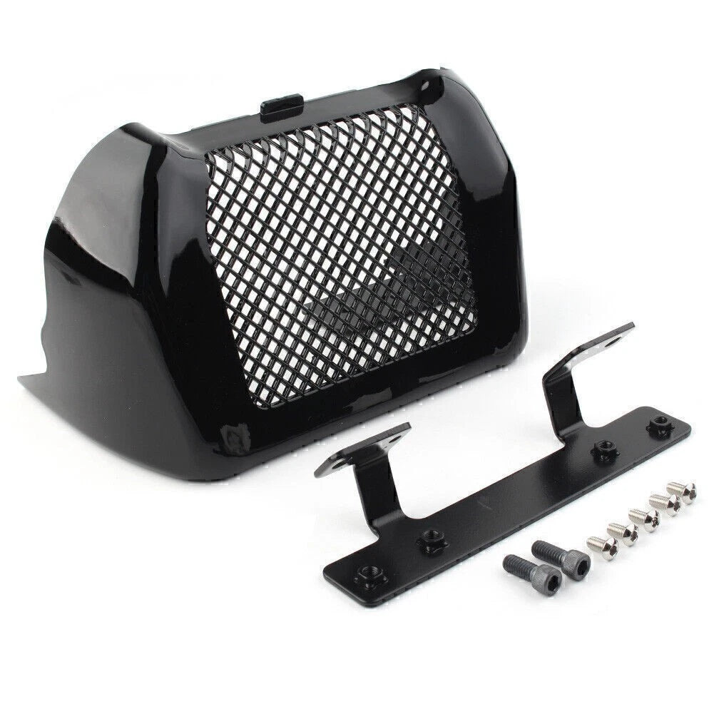 Oil Cooler Cover Kit for Harley Touring FLHR FLHRC FLHX FLHXS (2017–2020) Black