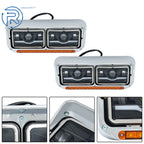 2X LED Projector Headlights for Western Star 4800 & Kenworth W900