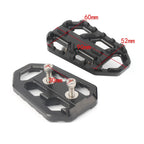 CNC Wide Foot Pegs for Kawasaki Versys-X300, Versys 650, 1000 (2017–2023)