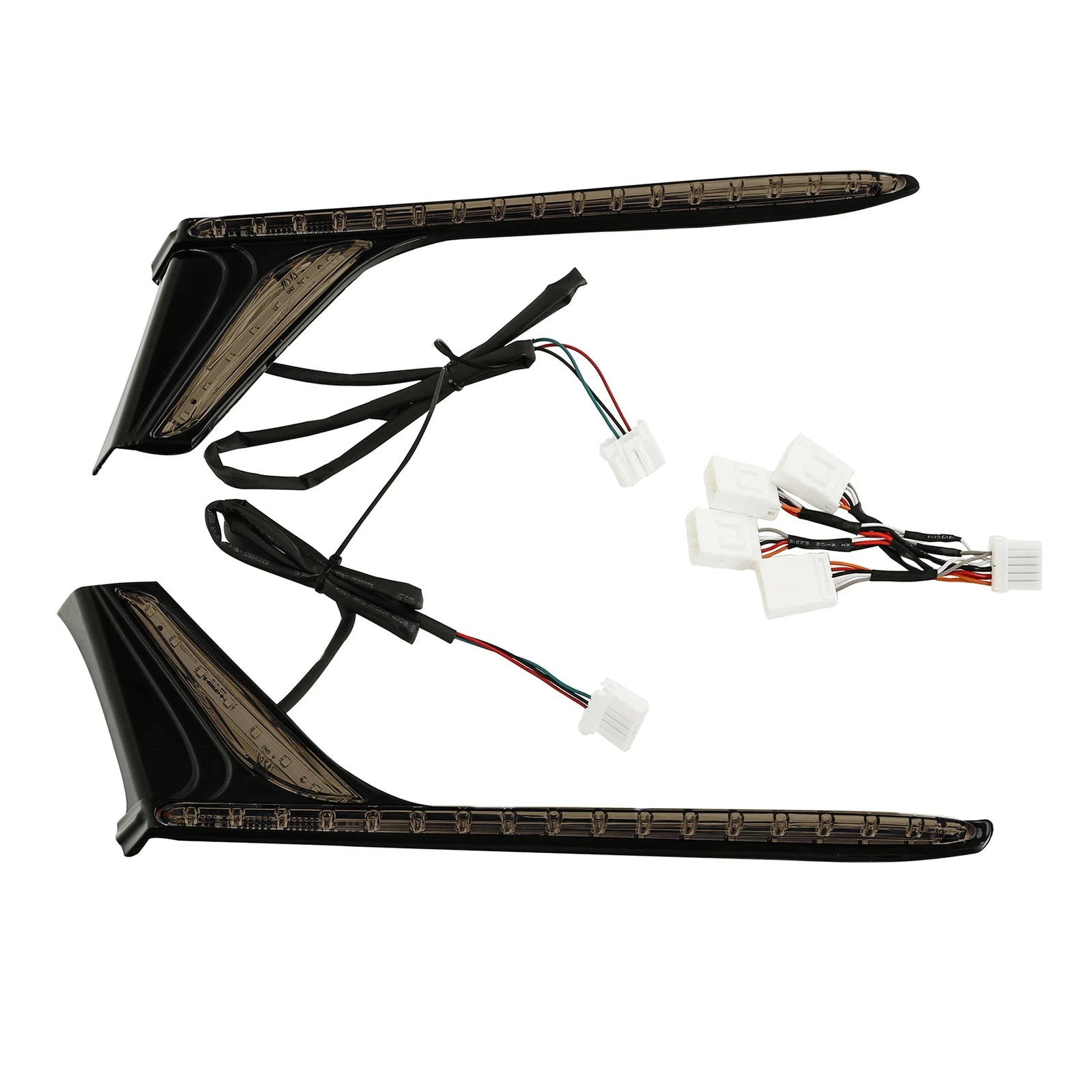 Vertical Rear LED Red Light Strips for Honda Goldwing GL1800 (2012–2017) F6B (2013–2017)