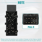 6 Way Power Seat Switch for Chevrolet Avalanche (2007–2013)