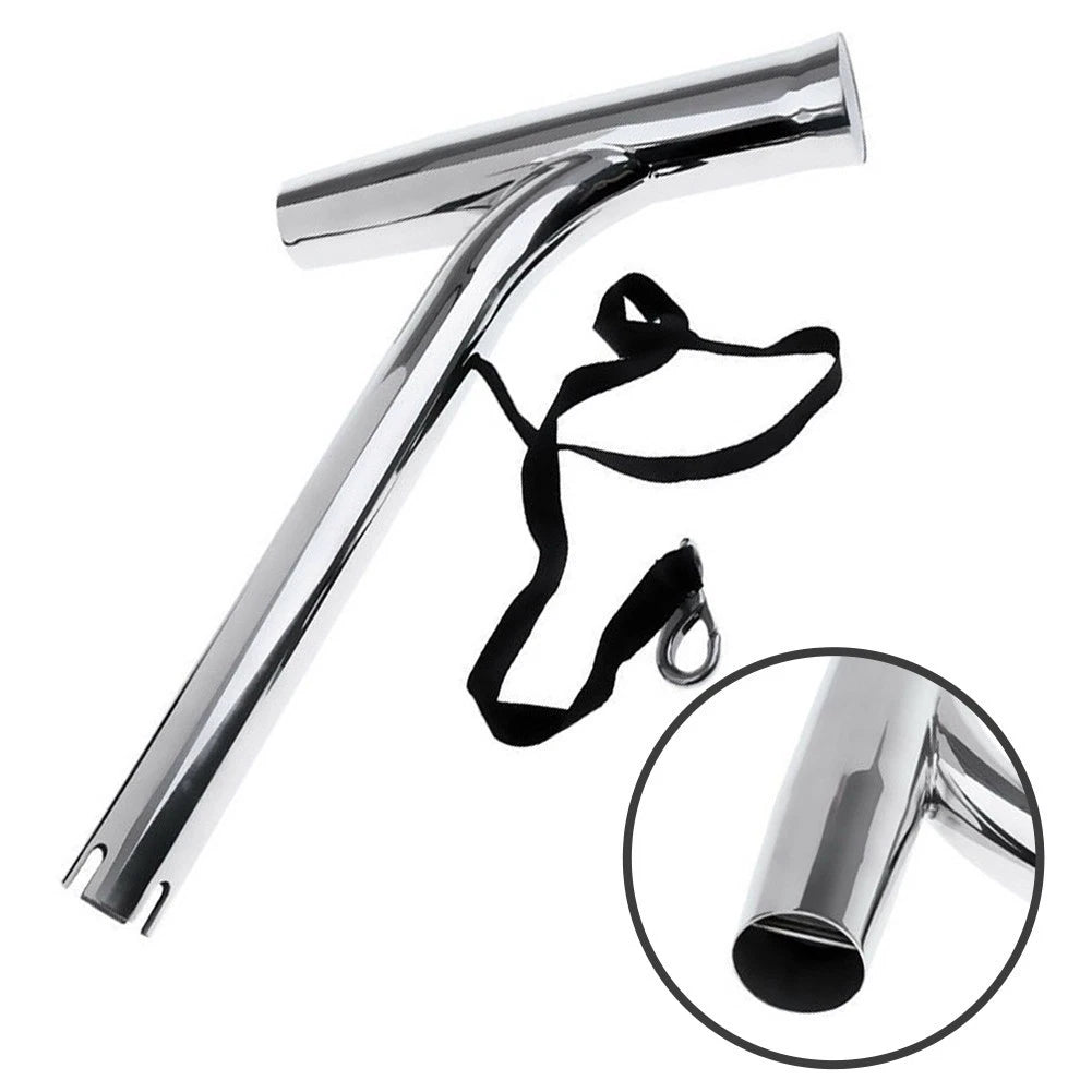 Fishing Gear Holder for Marine 316 Stainless Steel (Space Saving Design)