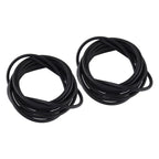 2 x Silicone Hose for Air Water Oil Vacuum Pump Exhaust Pipe 3mm Car