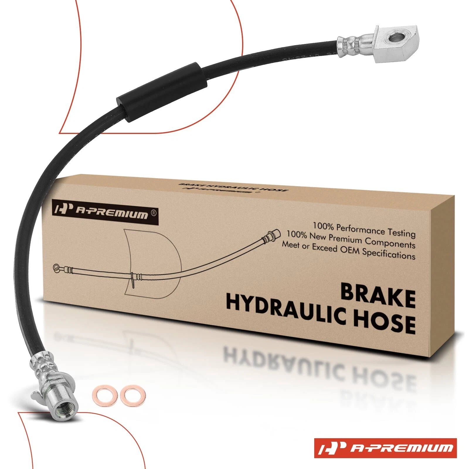 Rear Left Brake Hydraulic Hose for Ford Expedition Lincoln (2007–2017)
