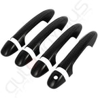 Set of 4 Door Handle Covers for Toyota Tacoma (2016–2022) Matte Black