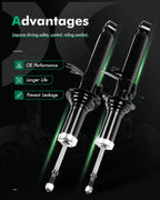 Front Pair of Shocks & Struts for Infiniti G37 (2009–2010)