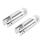 Pair Male Mount Foot Peg Extensions for Harley Sportster, Touring, Softail, Dyna