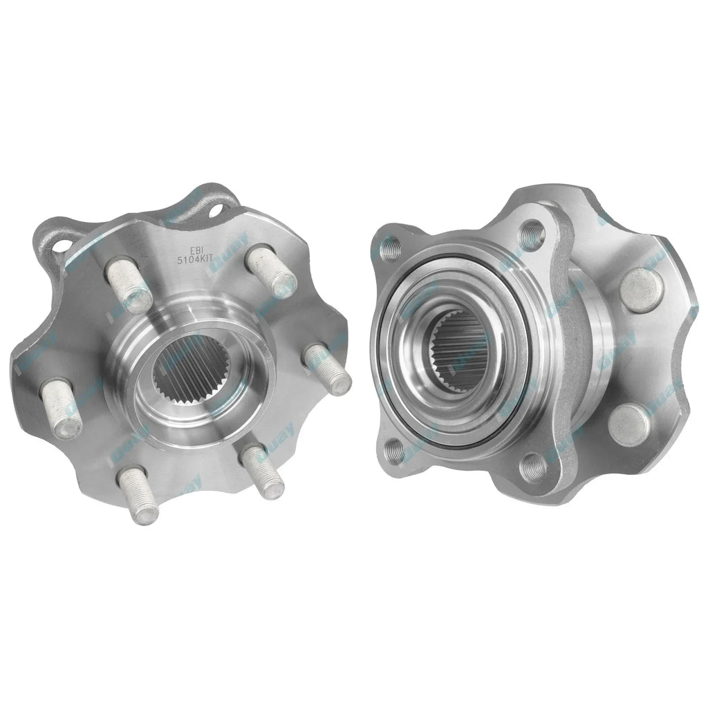 2 x Rear Wheel Bearing Hubs for Nissan Pathfinder R51 2005-2013