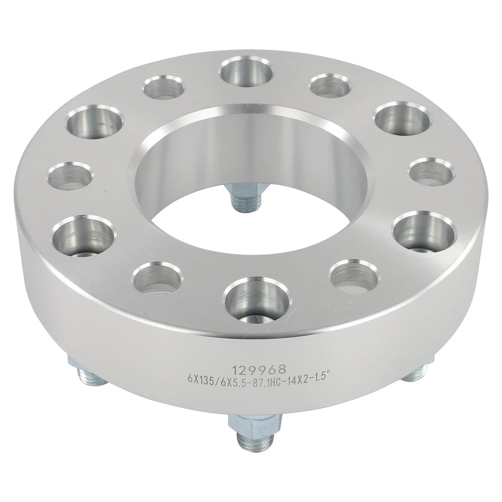 4X 1.5" 6x135 to 6x5.5 Wheel Adapters for Ford F-150, Lightning, Expedition (1997–2023)