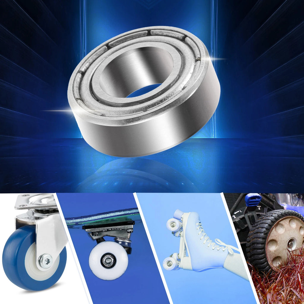 10 Pcs MR126ZZ Deep Groove Ball Bearings for Cars (6x12x4mm)