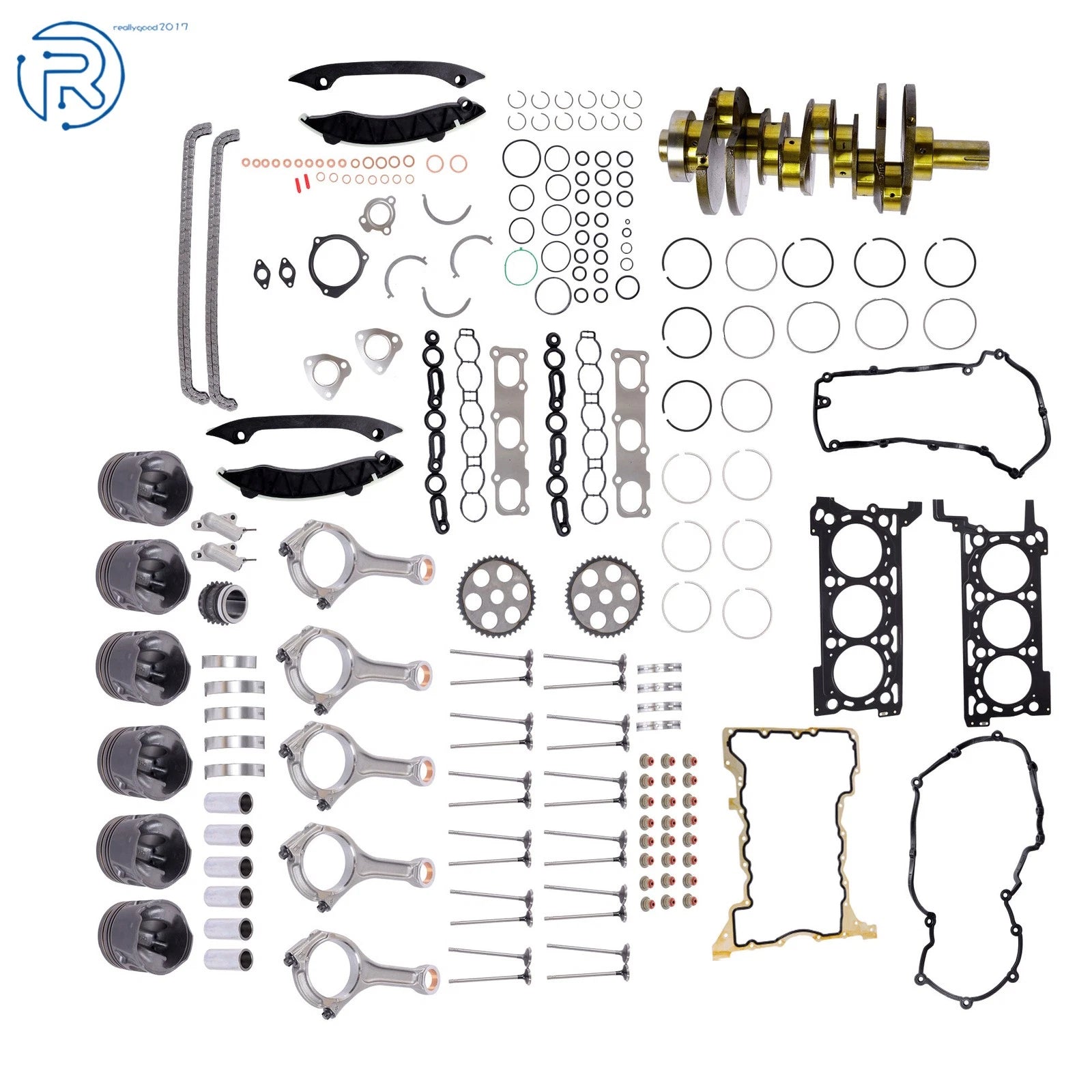 Engine Overhaul Rebuild Kit for Jeep Ram 1500 