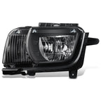Driver Side Headlight Assembly for Chevy Camaro (2010–2013) OE Style Black Housing